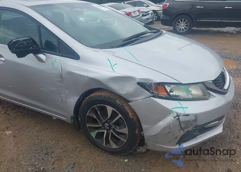 2014 Honda Civic Ex from USA, damaged, VIN 2HGFB2F88EH530797